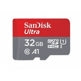 Memoria Flash SanDisk Ultra A1, 32GB MicroSDHC Clase 10, con Adaptador