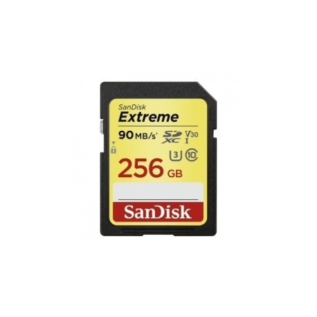 Memoria Flash SanDisk Extreme, 256GB SDXC UHS-I Clase 10