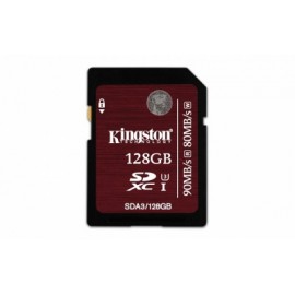 Memoria Flash Kingston, 128GB SDXC UHS-I-Speed Clase 3