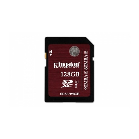 Memoria Flash Kingston, 128GB SDXC UHS-I-Speed Clase 3