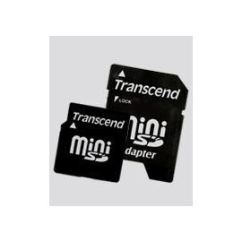 Memoria Flash Transcend, 2GB MiniSD con Adaptador
