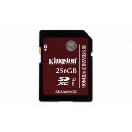 Memoria Flash Kingston, 256GB SDXC UHS-I-Speed Clase 3