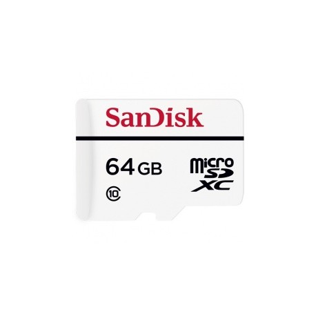 Memoria Flash SanDisk Surveillance, 64GB MicroSDXC Clase 10, con Adaptador
