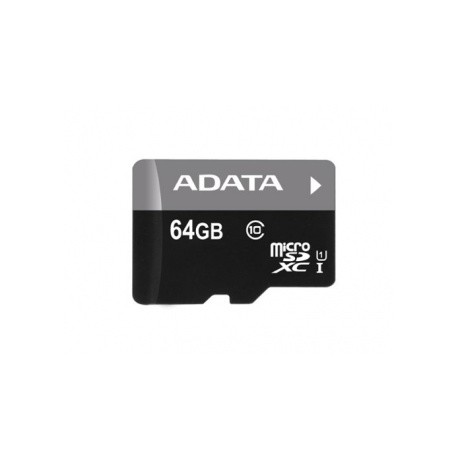 Memoria Flash Adata Premier, 64GB microSDXC UHS-I Clase 10, con Adaptador