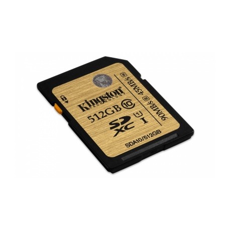 Memoria Flash Kingston, 512GB SDXC UHS-I Class 1