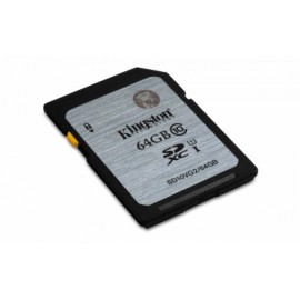 Memoria Flash Kingston, 64GB SDXC UHS-I Clase 10