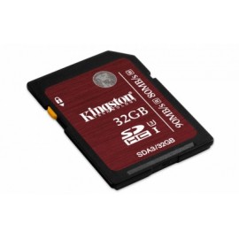 Memoria Flash Kingston, 32GB SDHC UHS-I-Speed Clase 3