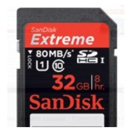 Memoria Flash SanDisk Extreme, 32GB SDHC UHS-I Clase 10