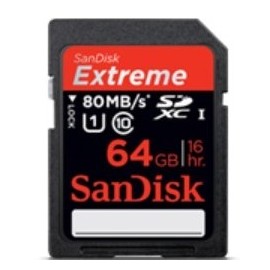 Memoria Flash SanDisk Extreme, 64GB SDXC UHS-I Clase 10