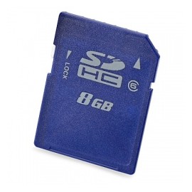 Memoria Flash HP, 8GB SDHC Enterprise Mainstream Clase 6, Azul