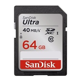 Memoria Flash SanDisk Ultra, 64GB SDXC UHS-I Clase 10