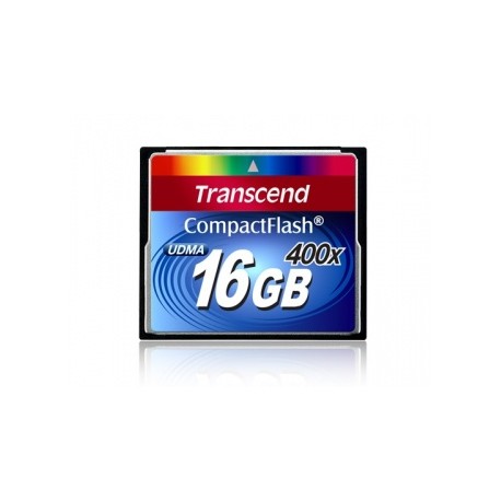 Memoria Flash Transcend 400x, 16GB CompactFlash