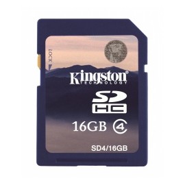 Memoria Flash Kingston, 16GB SDHC Clase 4