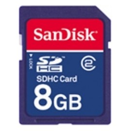 Memoria Flash SanDisk, 8GB SDHC Clase 2