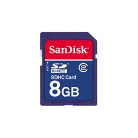 Memoria Flash SanDisk, 8GB SDHC Clase 2