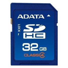 Memoria Flash Adata, 32GB SDHC Clase 4