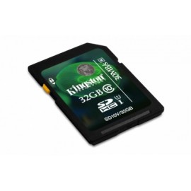 Memoria Flash Kingston, 32GB SDHC, Clase 10