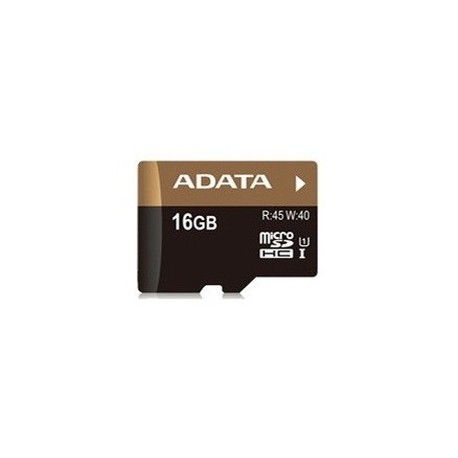 Memoria Flash Adata Premier Pro, 16GB microSDHC UHS-I, con Adaptador