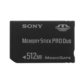 Memoria Flash Sony Memory Stick Pro, 512MB, con Adaptador