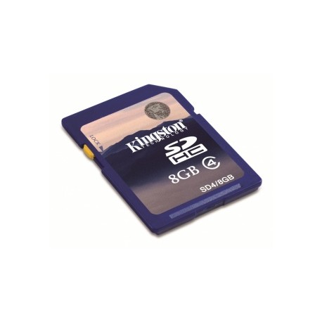 Memoria Flash Kingston, 8GB SDHC Clase 4