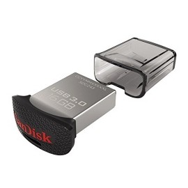 Memoria USB SanDisk Ultra Fit, 16GB, USB 3.0