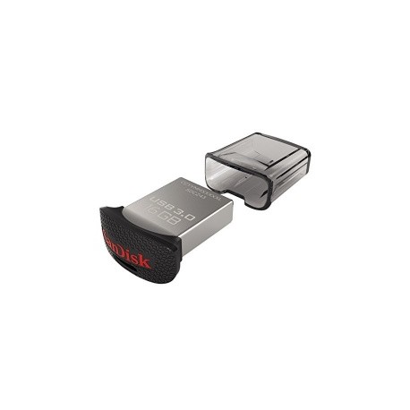 Memoria USB SanDisk Ultra Fit, 64GB, USB 3.0, Negro