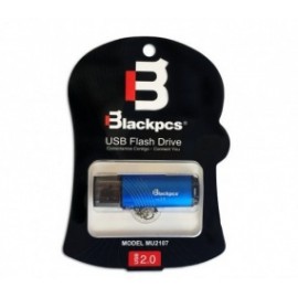Memoria USB Blackpcs MU2107, 8GB, USB 2.0, Azul