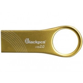 Memoria USB Blackpcs MU2102, 32GB, USB 2.0, Oro