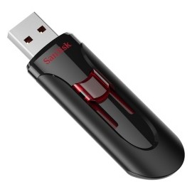 Memoria USB SanDisk Cruzer Glide 3.0, 256GB, USB 3.0