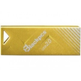 Memoria USB Blackpcs MU2104, 4GB, USB 2.0, Oro