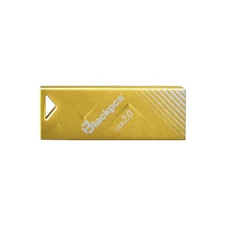 Memoria USB Blackpcs MU2104, 32GB, USB 2.0, Oro