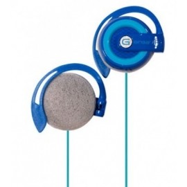 Ginga Audífonos GIN16AUDS-AA, Alámbrico, 3.5mm, Azul
