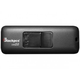 Memoria USB Blackpcs MU2101, 16GB, USB 2.0, Negro