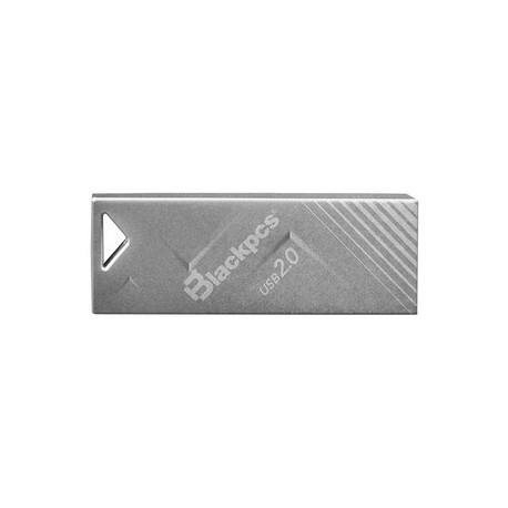 Memoria USB BlackPCS MU2104, 8GB, USB 2.0, Plata