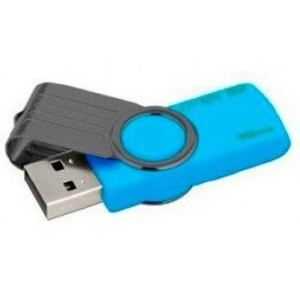 Memoria USB Kingston DataTraveler, 16GB, USB 2.0, Azul