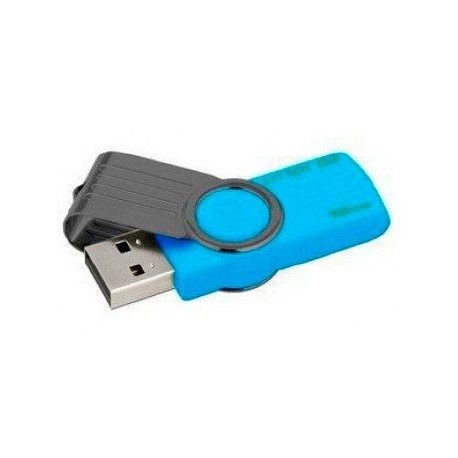 Memoria USB Kingston DataTraveler, 16GB, USB 2.0, Azul