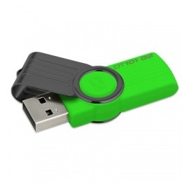 Memoria USB Kingston DataTraveler, 16GB, USB 2.0, Verde