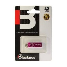 Memoria USB Blackpcs MU2103, 32GB, USB 2.0, Rosa