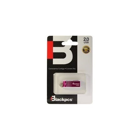 Memoria USB Blackpcs MU2103, 32GB, USB 2.0, Rosa