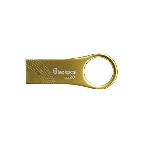 Memoria USB Blackpcs MU2102, 128GB, USB 2.0, Oro