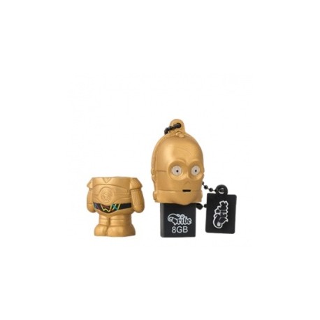 Memoria USB Tribe, 8GB, USB 2.0, Star Wars C-3PO