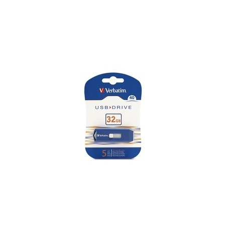 Memoria USB Verbatim 97408, 32GB, USB 2.0, Azul