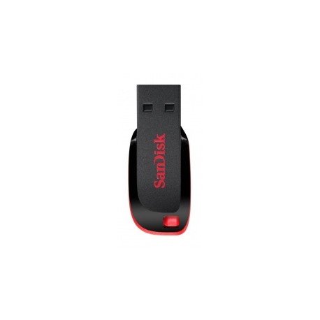 Memoria USB SanDisk Cruzer Blade CZ50, 128GB, USB 2.0, Negro