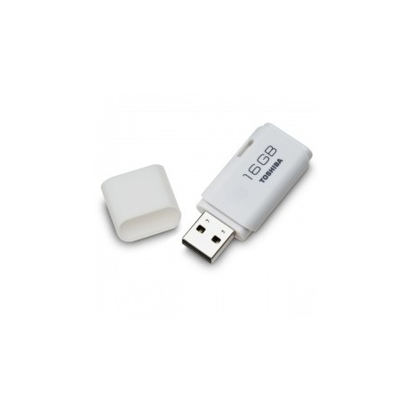 Memoria USB Toshiba TransMemory U202, 16GB, USB 2.0, Blanco