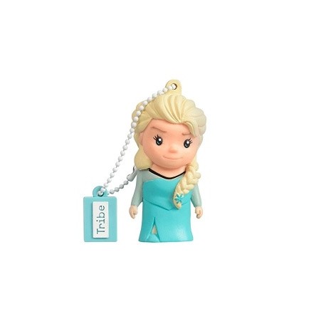 Memoria USB Tribe, 8GB, USB 2.0, Frozen Disney Elsa