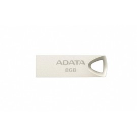 Memoria USB Adata UV210, 8GB, USB 2.0, Dorado Metálico