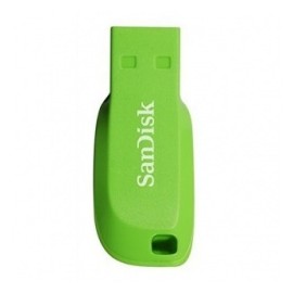 Memoria USB SanDisk Cruzer Blade, 16GB, USB 2.0, Verde