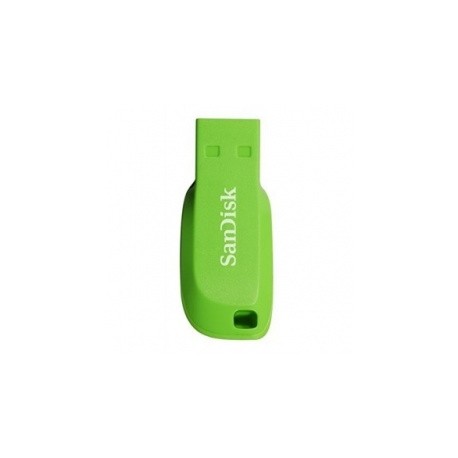 Memoria USB SanDisk Cruzer Blade, 16GB, USB 2.0, Verde