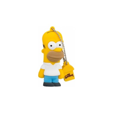 Memoria USB Tribe, 8GB, USB 2.0, Diseño Homero Los Simpsons