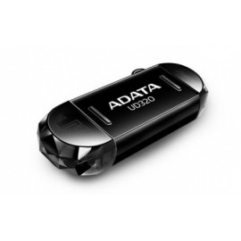 Memoria USB Adata UD320, 16GB, USB 2.0/micro USB, Negro